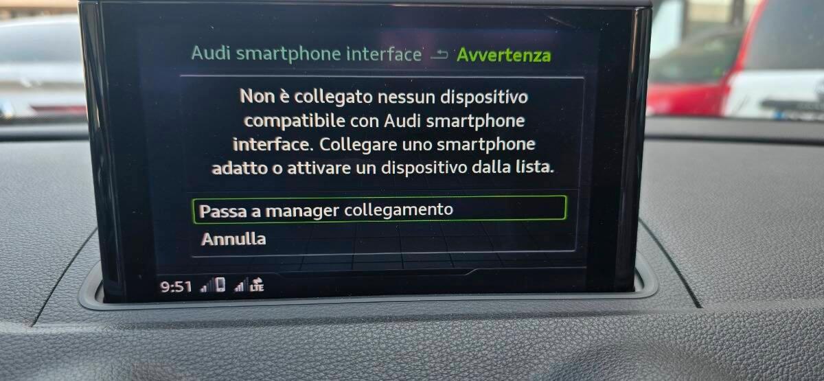 Audi A3 III 2016 Cabriolet Cabrio 4x4 edition 184cv S-LINE *GAR 2ANNI AUDI