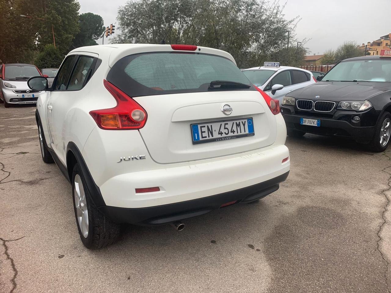 Nissan Juke 1.6 GPL Eco Acenta catena nuova