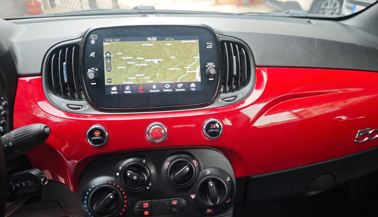 Fiat 500 1.0 Hybrid Star perfetta pari a nuova bi colore