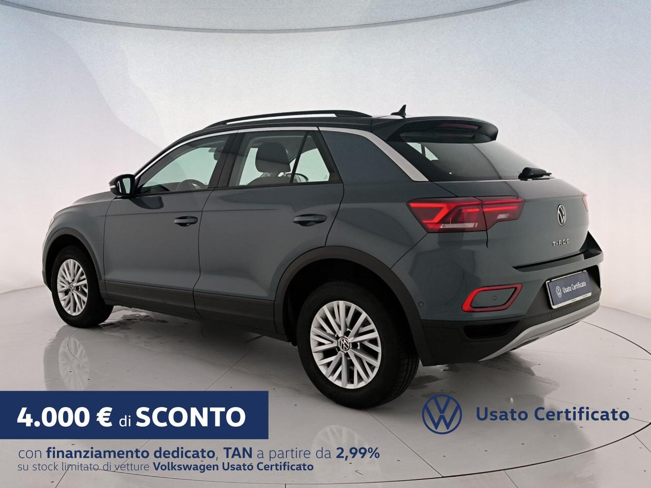 Volkswagen T-Roc 2.0 tdi life 150cv dsg