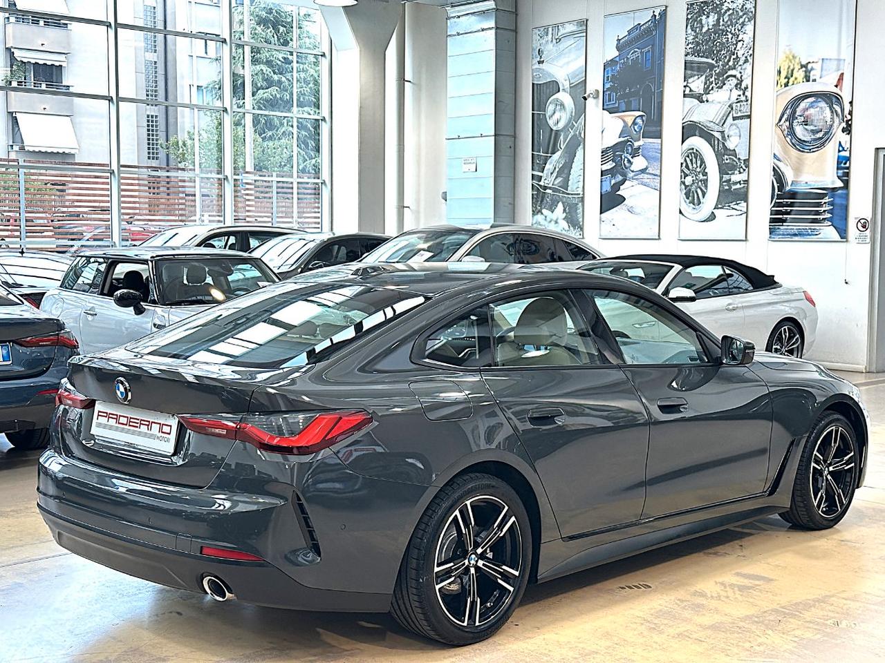 BMW 420 d Gran Coupe mhev 48V Sport-18"-Camera-Carplay-IVA