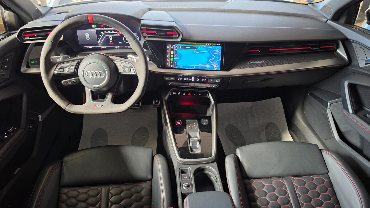 Audi A3 RS 3 SPB TFSI quattro S tronic - FULL OPTIONAL - PERFETTA - FRENI CARBOCERAMICI