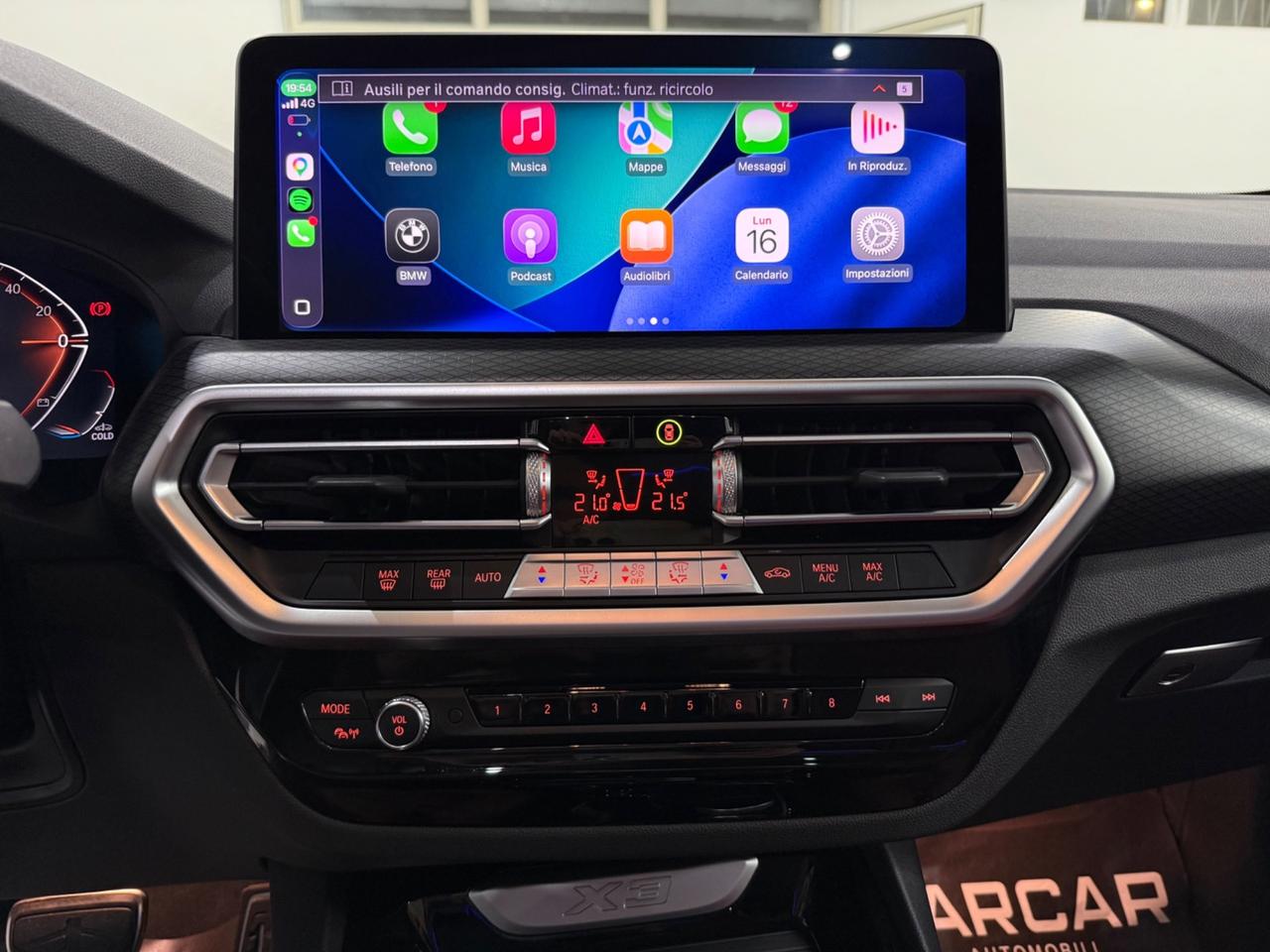 Bmw X3 sDrive18d 48V Msport *Tetto*FariLaser