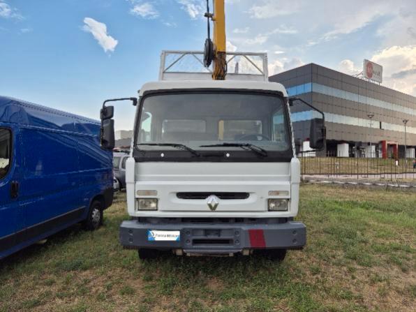 Renault M 180 GRU 14 mt - Ribaltabile trilaterale