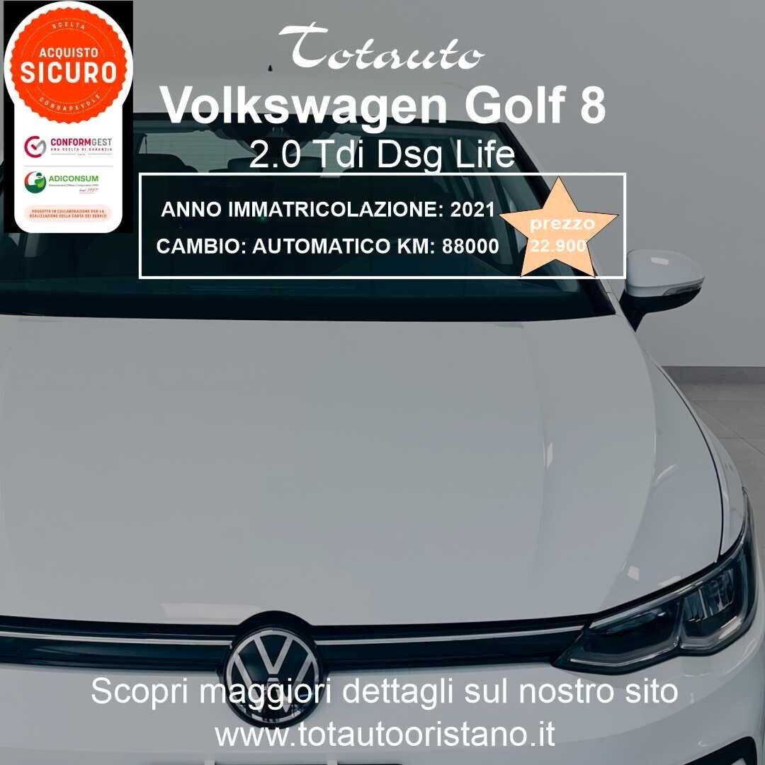 VOLKSWAGEN Golf 2.0 TDI DSG SCR Life