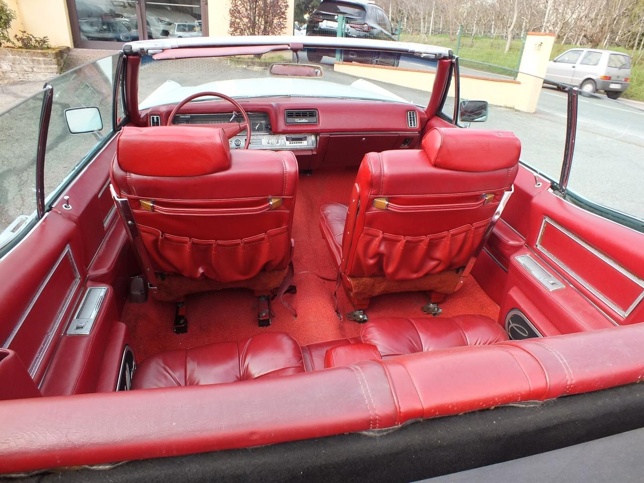 CADILLAC DEVILLE V8 CONVERTIBILE COSTRUZIONE 1966