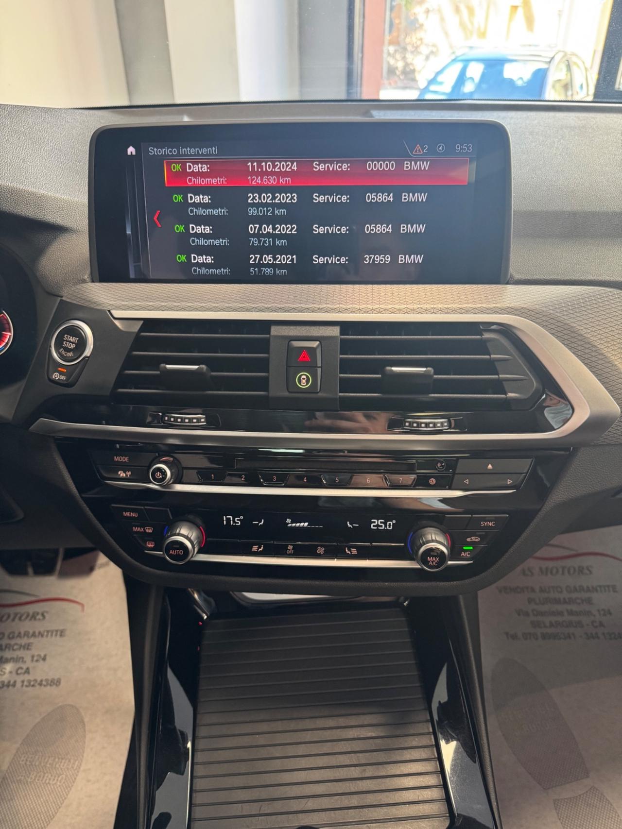 Bmw X3 2.0 230 Cv xDrive25d Msport Tetto IVA esposta