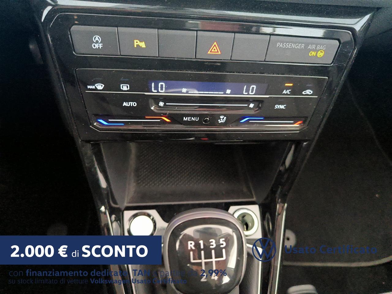 Volkswagen T-Cross 1.0 tsi life 95cv