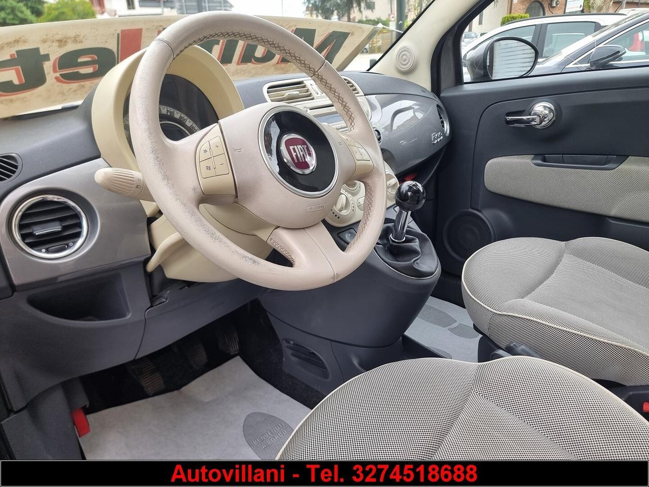 FIAT 500 1.3 MJT 16V 95CV MATT BLACK 2012