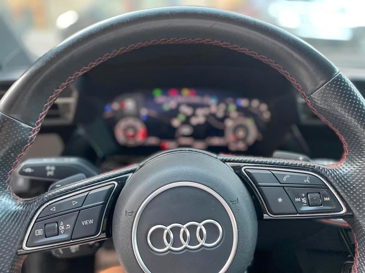 Audi A3 SPB 40 TDI quattro S TRONIC S LINE TETTO NAVY PELLE B&O