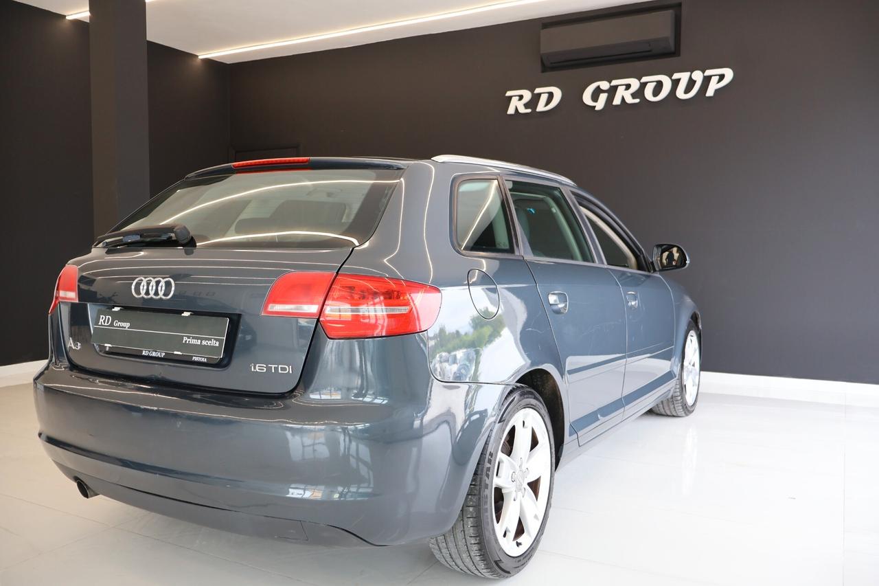 Audi A3 Sportback 1.6 TDI 105cv Attraction ok neop