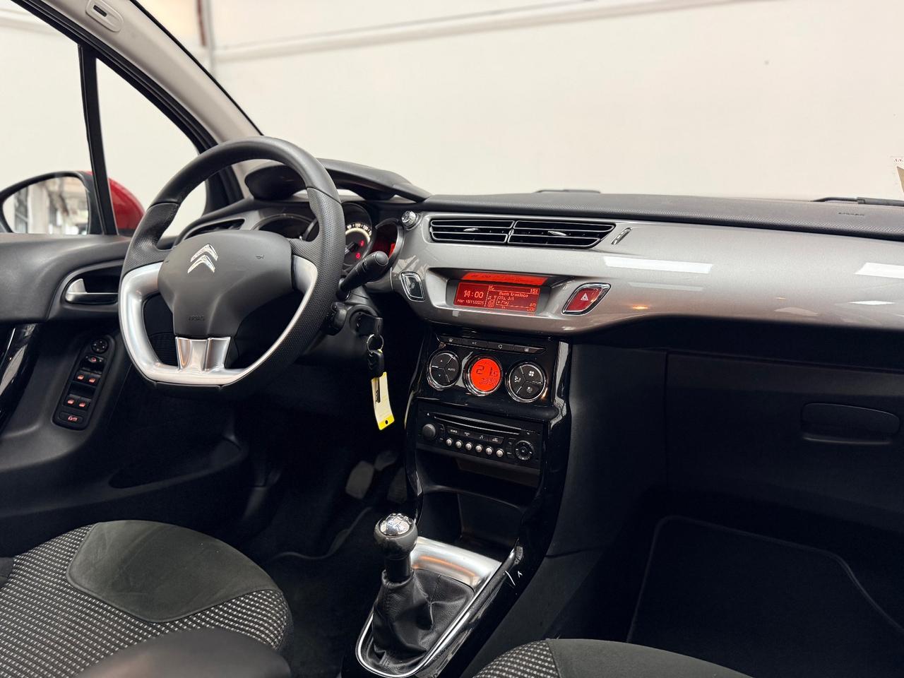 Citroen C3 1.4 HDi 70 Exclusive 10/2014 NEOPATENTATI EURO 5B