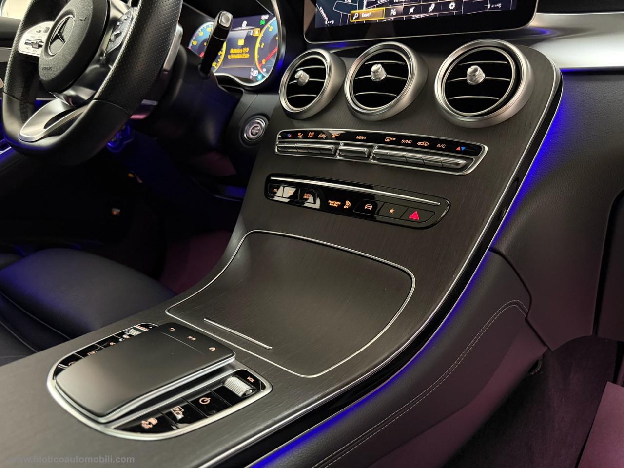 MERCEDES-BENZ GLC 300 d 4Matic Coupé Premium Plus TETTO APRIBILE- GANCIO TRAINO - LUCI AMBIENT