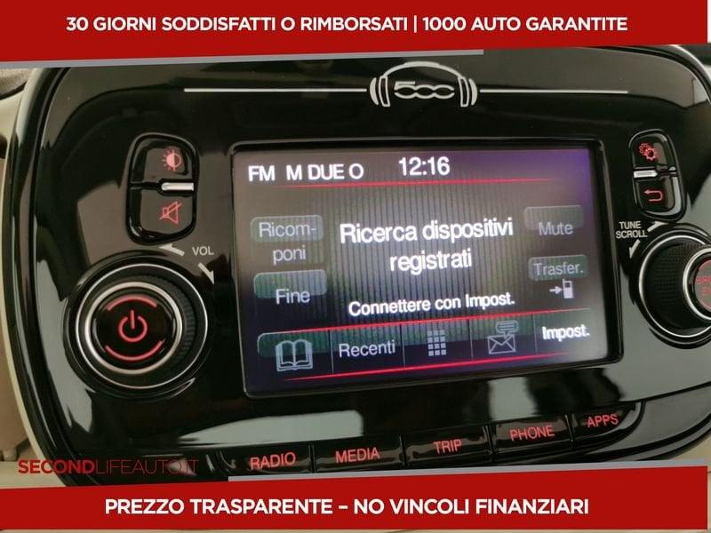 FIAT 500C 1.2 Lounge 69cv my20