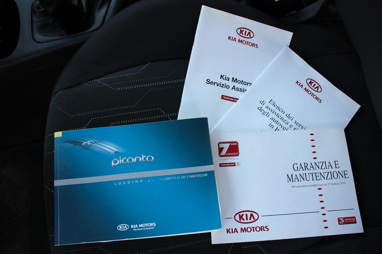 Kia Picanto *PREZZO VERO* 1.0 69 CV 5 PORTE GARANZIA 12 MESI POCHI KM REALI CERTIFICATI NEOPAT OK