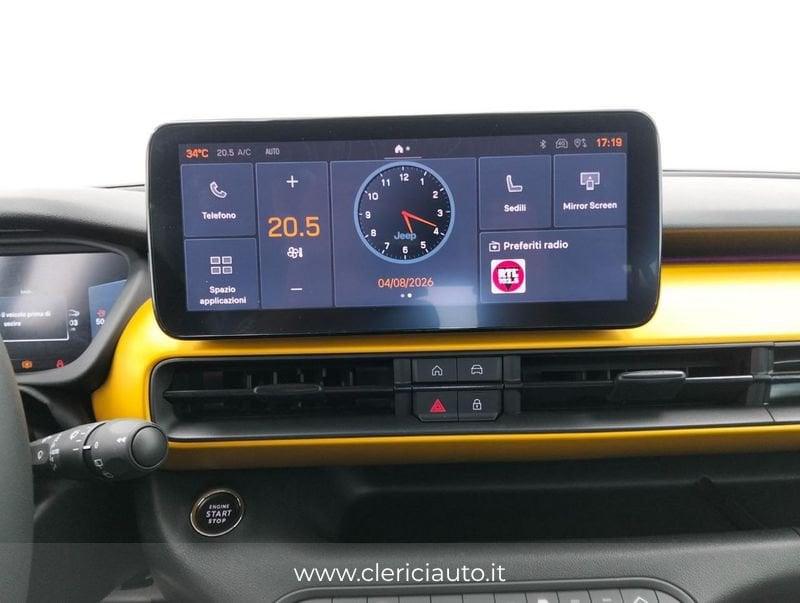 Jeep Avenger 1.2 Turbo 100 CV Summit