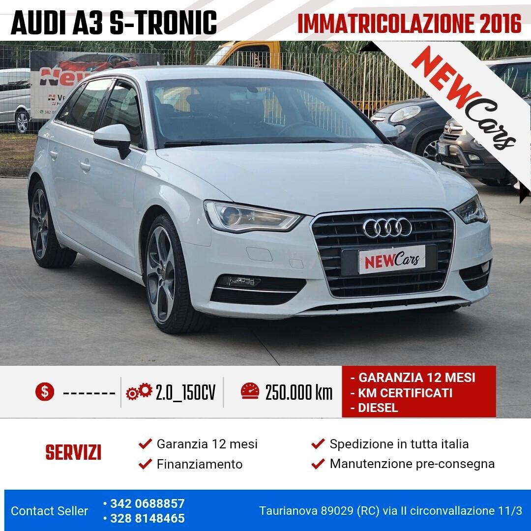 Audi A3 SPB 2.0 TDI S tronic