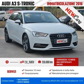 Audi A3 SPB 2.0 TDI S tronic