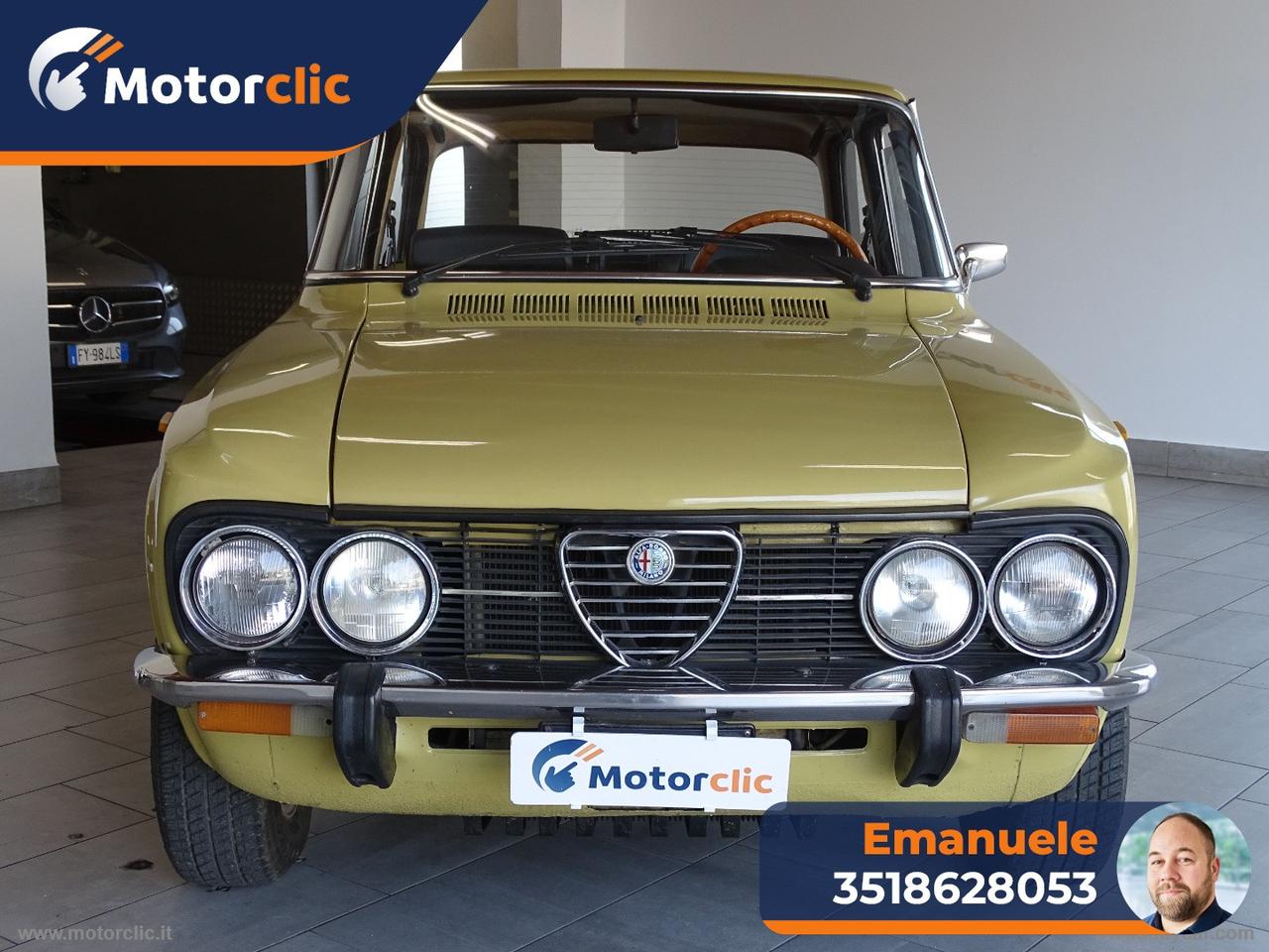 ALFA ROMEO GIULIA SUPER 1.3 NUOVA SUPER CONSERVATA