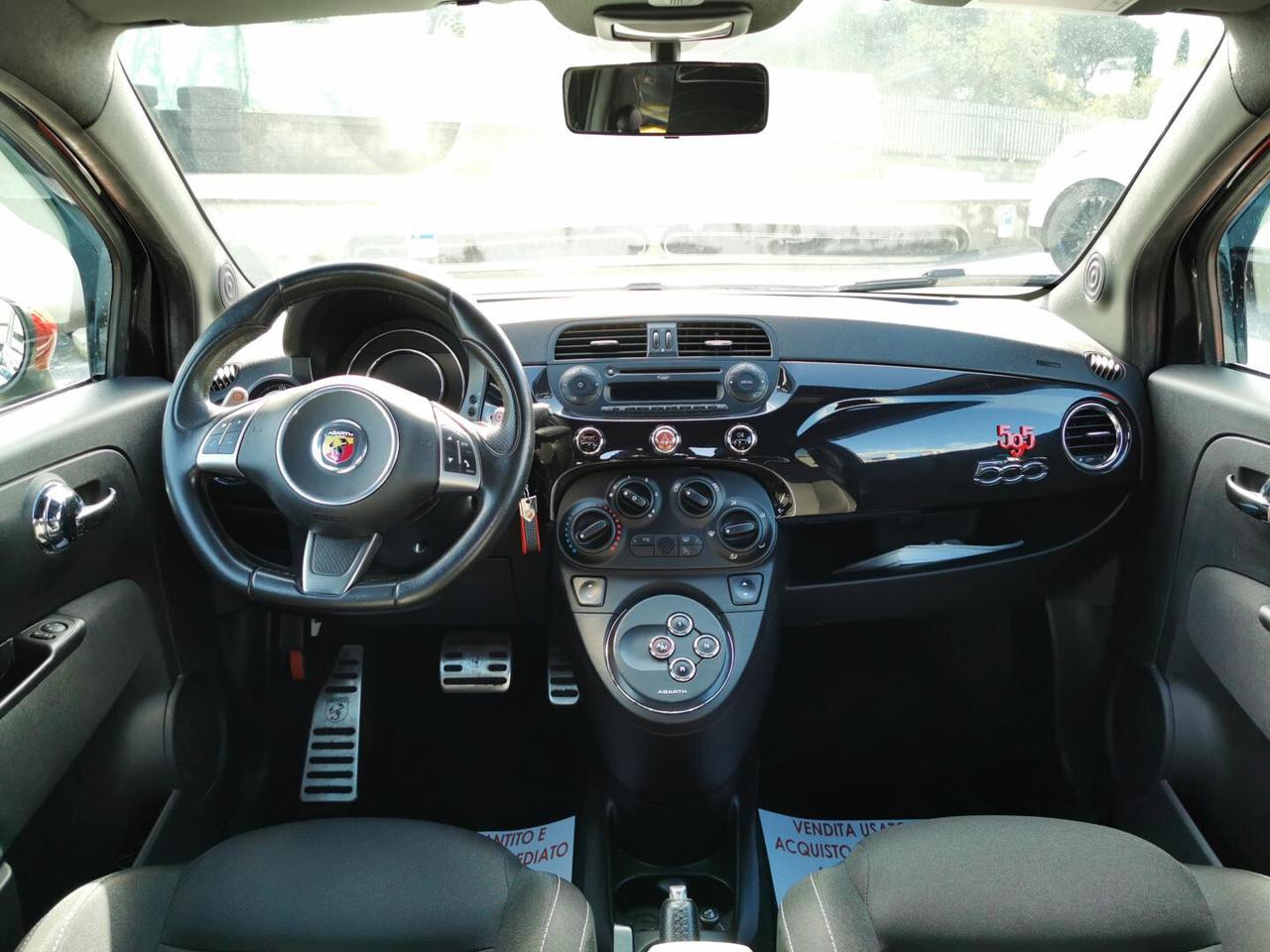 Abarth 595 1.4 Turbo 140 CV MTA ELABORABILE - SENZA VINCOLO FINANZIAMENTO - RATE AUTO MOTO SCOOTER