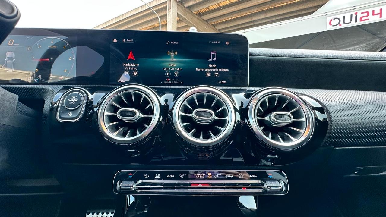 Mercedes-benz A 180 d PREMIUM PLUS AMG-UNICO PROPRIETARIO-MOD 2020- KM CERTIFICATI NESSUN VINCOLO DI FINANZIAMENTO