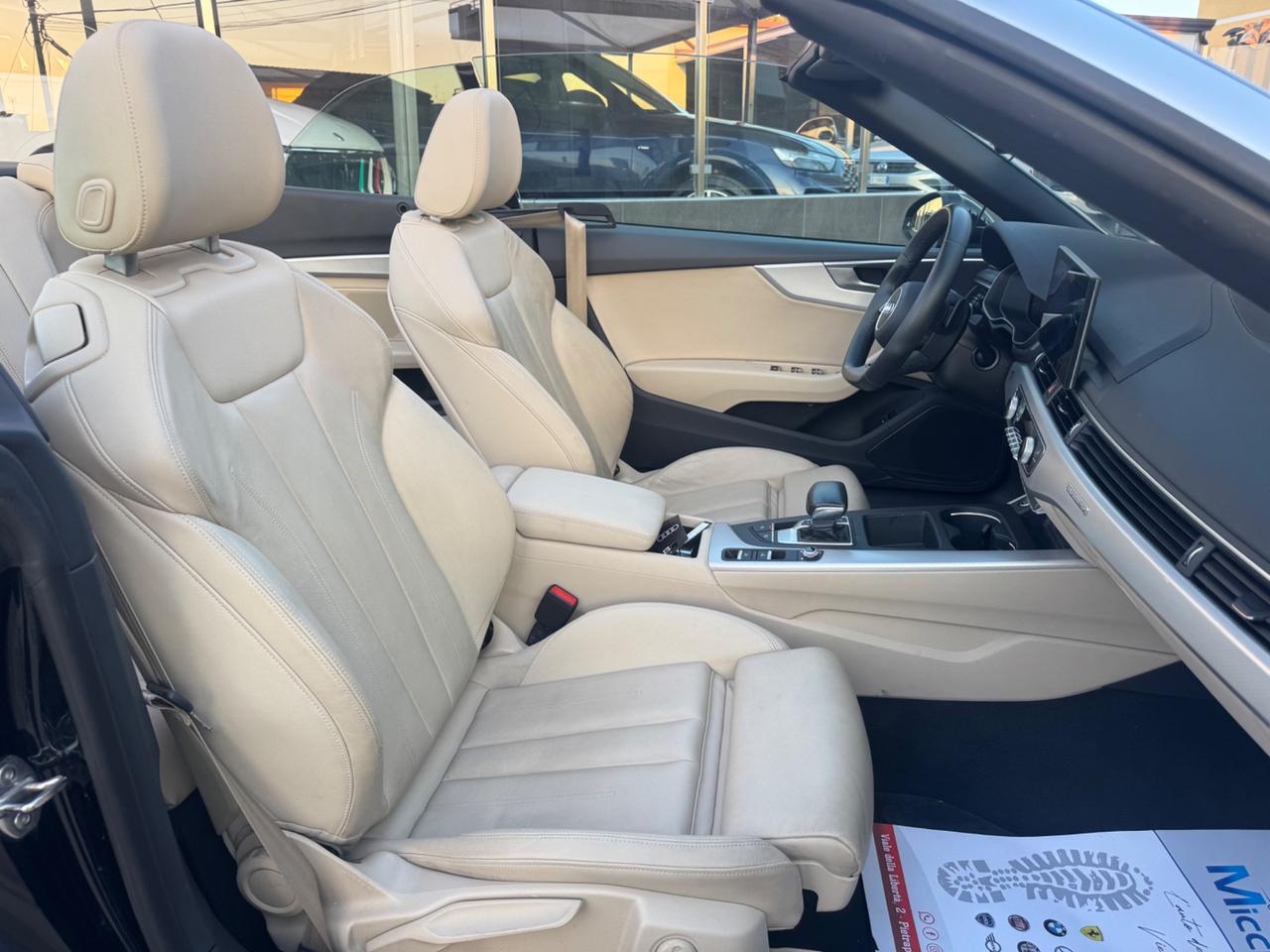 AUDI A5 CABRIO 2.0 TDI 204 CV MHEV S-LINE QUATTRO FULL IVA
