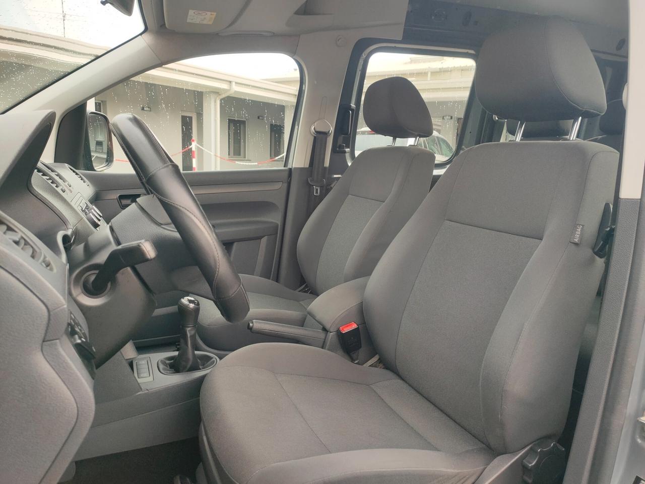 Volkswagen Caddy 1.6 TDI 75 CV 5posti. Trendline autocarro cinghia sostituita