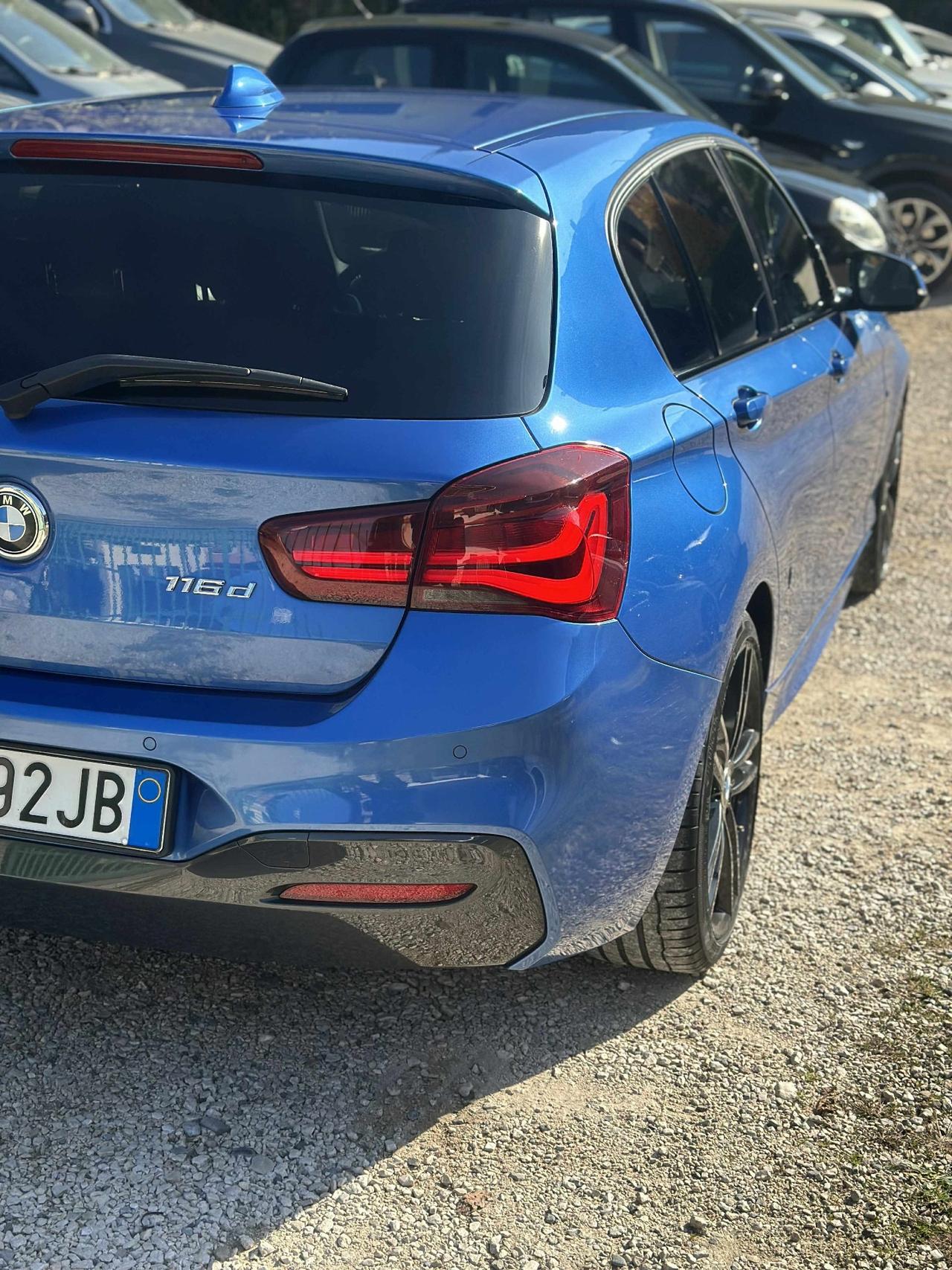 Bmw 116d 5p MSPORT KMCERT GARANZ UNICOPR