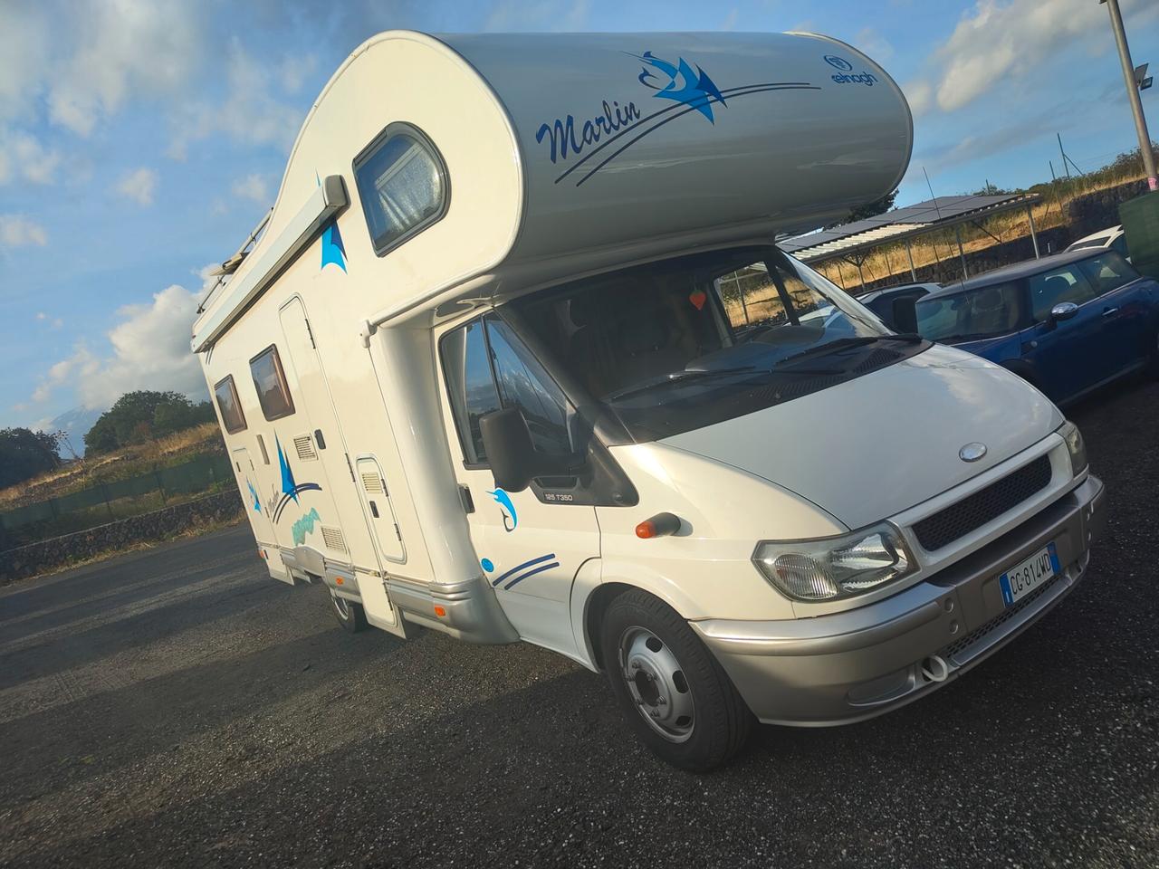 Elnagh Marlin 2004 Ford 2.4TD Gemellato – Garage Portamoto – Full Accessori