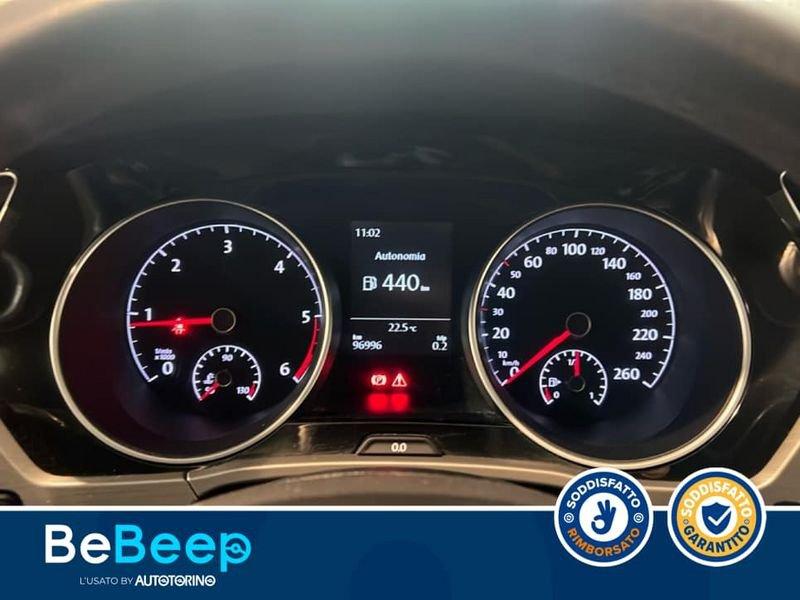 Volkswagen Touran 1.6 TDI COMFORTLINE