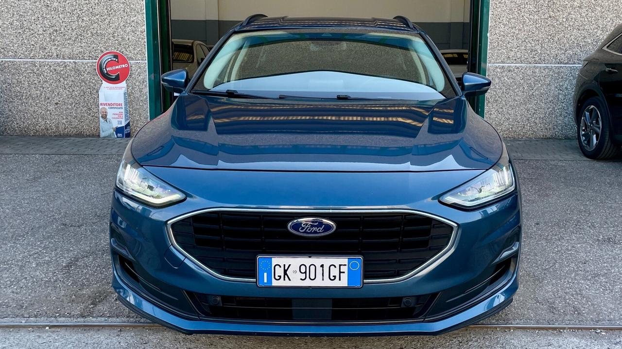 FORD FOCUS SW 1.5 ECOBLUE TITANIUM X 120CV - FULL LED, N1, NEOPATENTATI