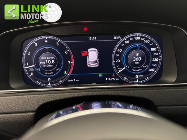 VOLKSWAGEN Golf 1.5 TSI DSG R-LINE KM CERT PARI AL NUOVO.