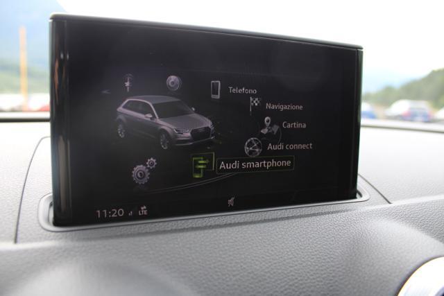 AUDI A3 SPB 2.0TFSI quattro S-tronic S-line-TETTO-GANCIO
