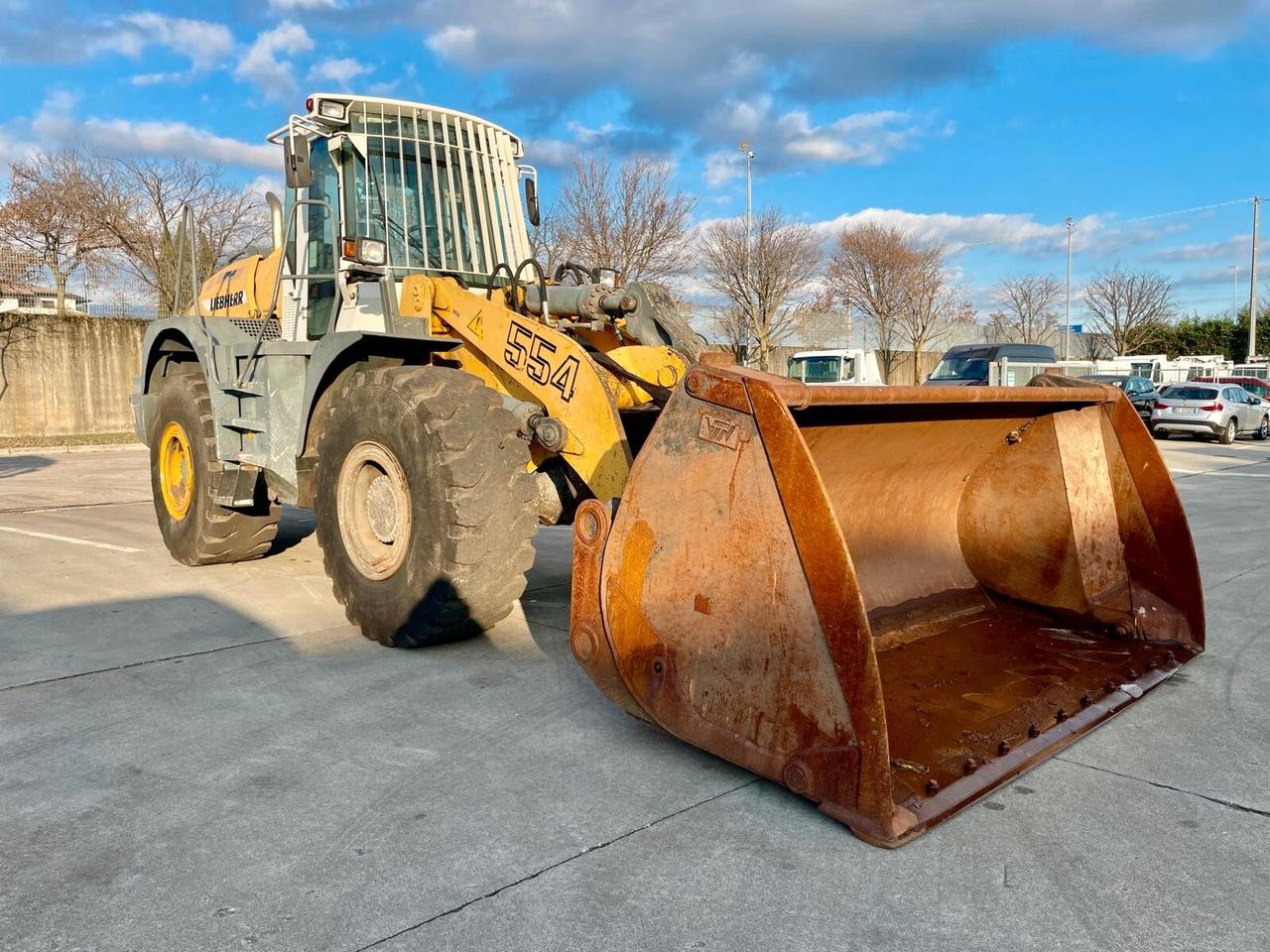 PALA GOMMATA LIEBHERR L 554 -