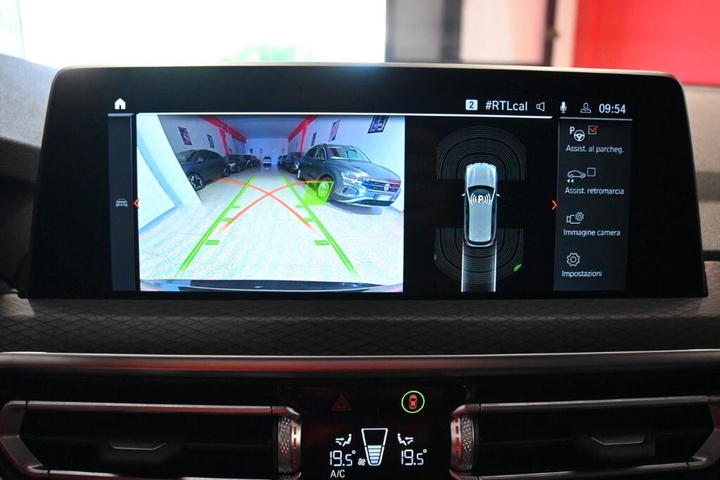 BMW X3 18D 150CV STEPTRONIC 48V S-DRIVE M-SPORT ( FARI LED ADATTIVI - BMW DIGITAL COCKPIT - CLIMA TRIZONA - NAVI - MIRROR - PARK ASSISTANT - TELECAMERA POST. - CERCHI 19 )