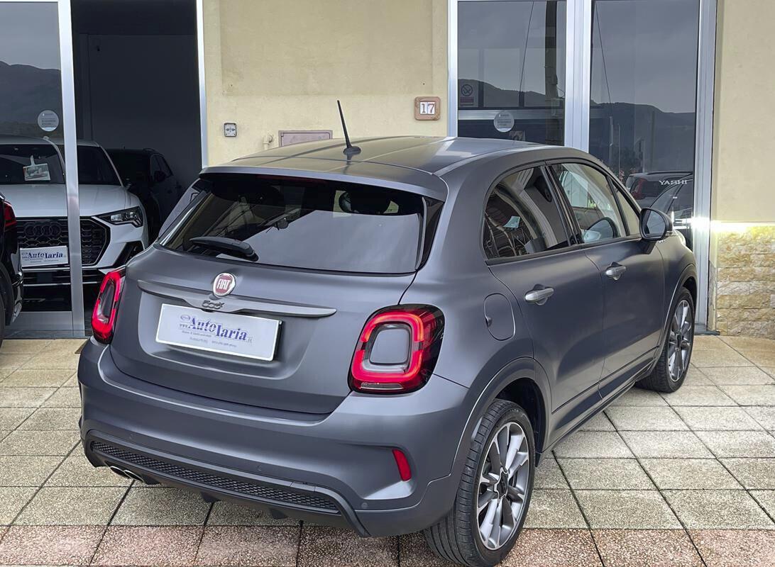 Fiat 500X 1.6 MultiJet 130 CV Sport Fari Full LED, Retrocamera, Navigatore, Cerchi 18, Grigio opaco