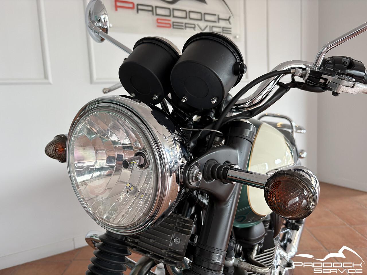 Triumph Bonneville T100 2012 23.120 km Forest green