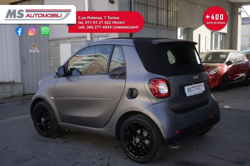 smart fortwo smart fortwo 90 0.9 T twinamic cabrio Passion Unicoproprietario