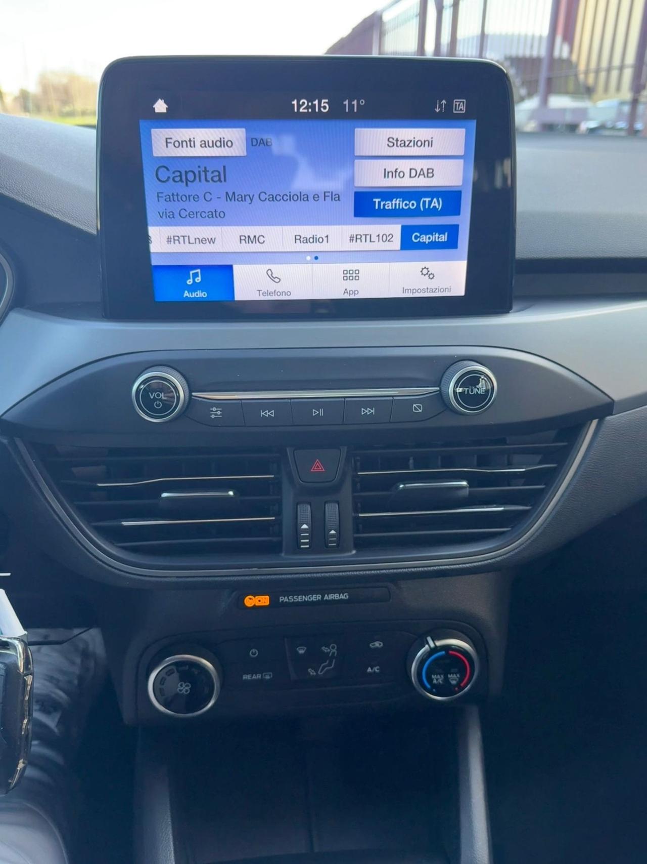 Ford Focus 1.5 EcoBlue 120 CV automatico SW Active X