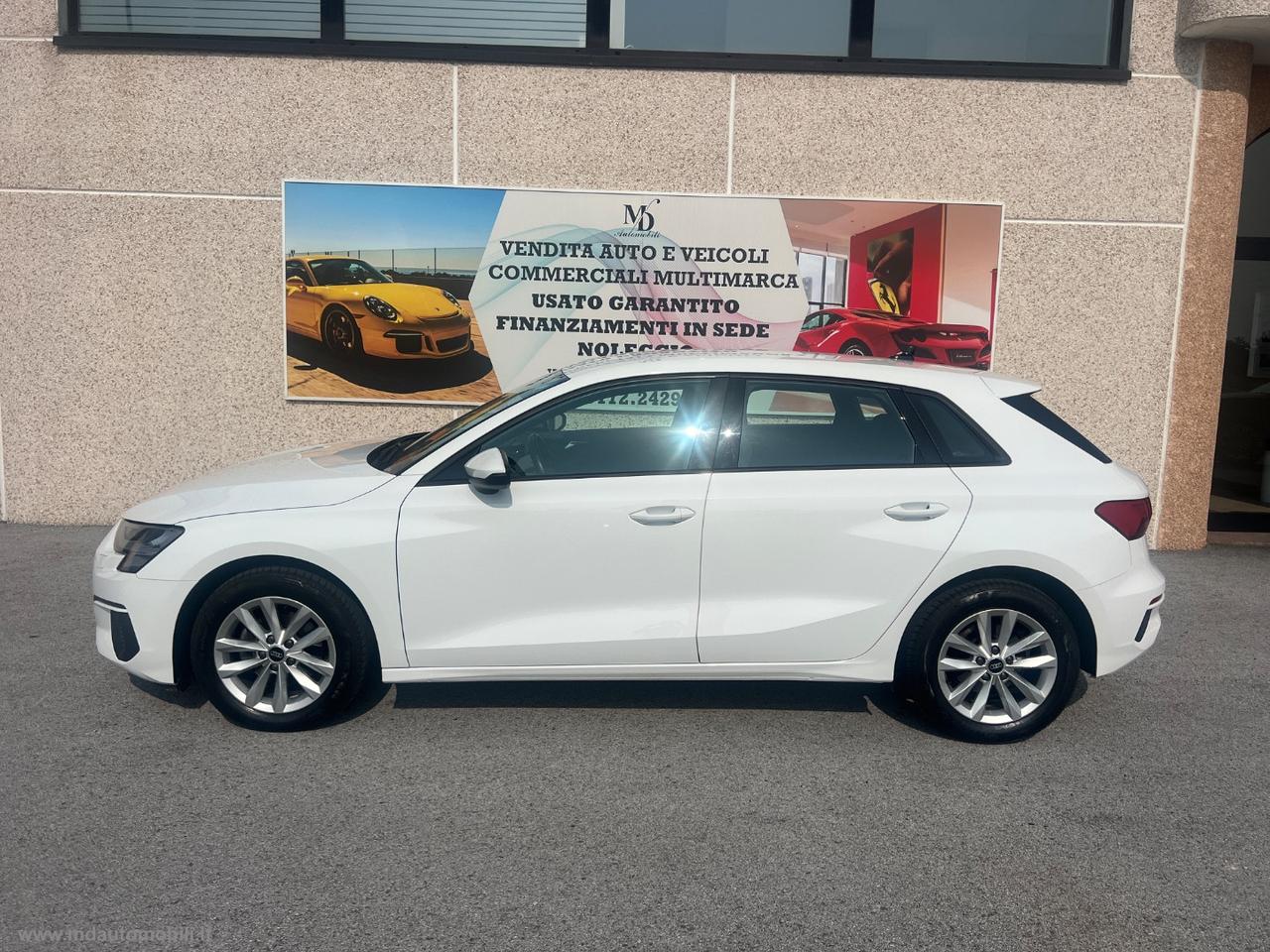 AUDI A3 SPB 30 TFSI Business SOLO KM.38000 RETROCAMERA UFFICIALE