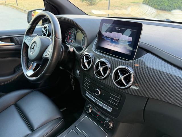 MERCEDES-BENZ B 200 D PREMIUM EDITION+PACK BLACK+F1+PELLE TOT+CARBONIO