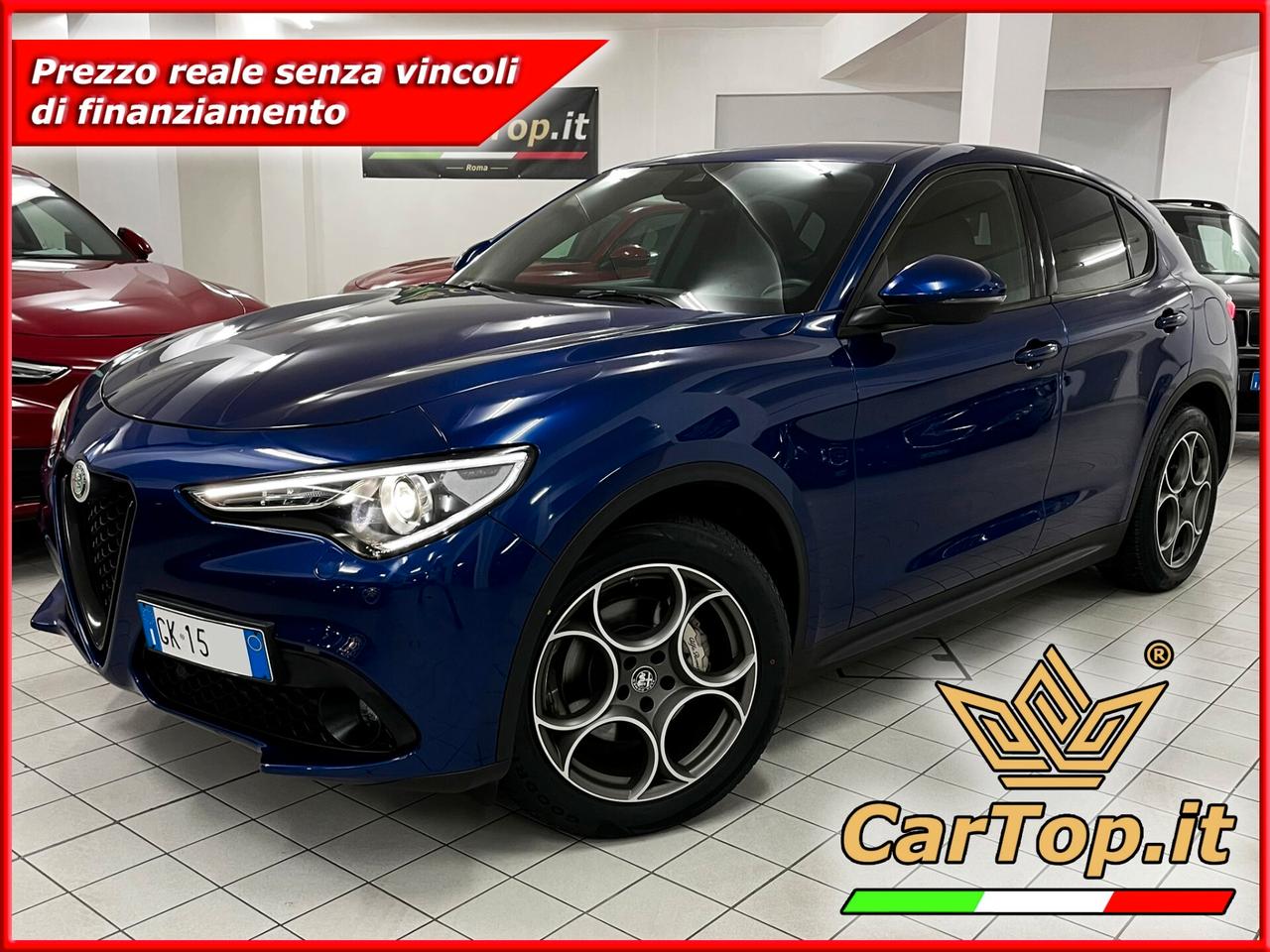 Alfa Romeo Stelvio 2.2 TD SPRINT GOMME NUOVE TAGLIANDATA RETROCAMERA
