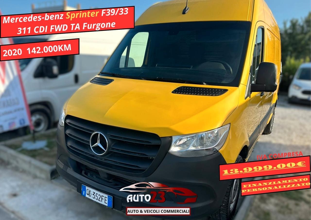 Mercedes-benz Sprinter F39/33 311 CDI FWD TA Furgone