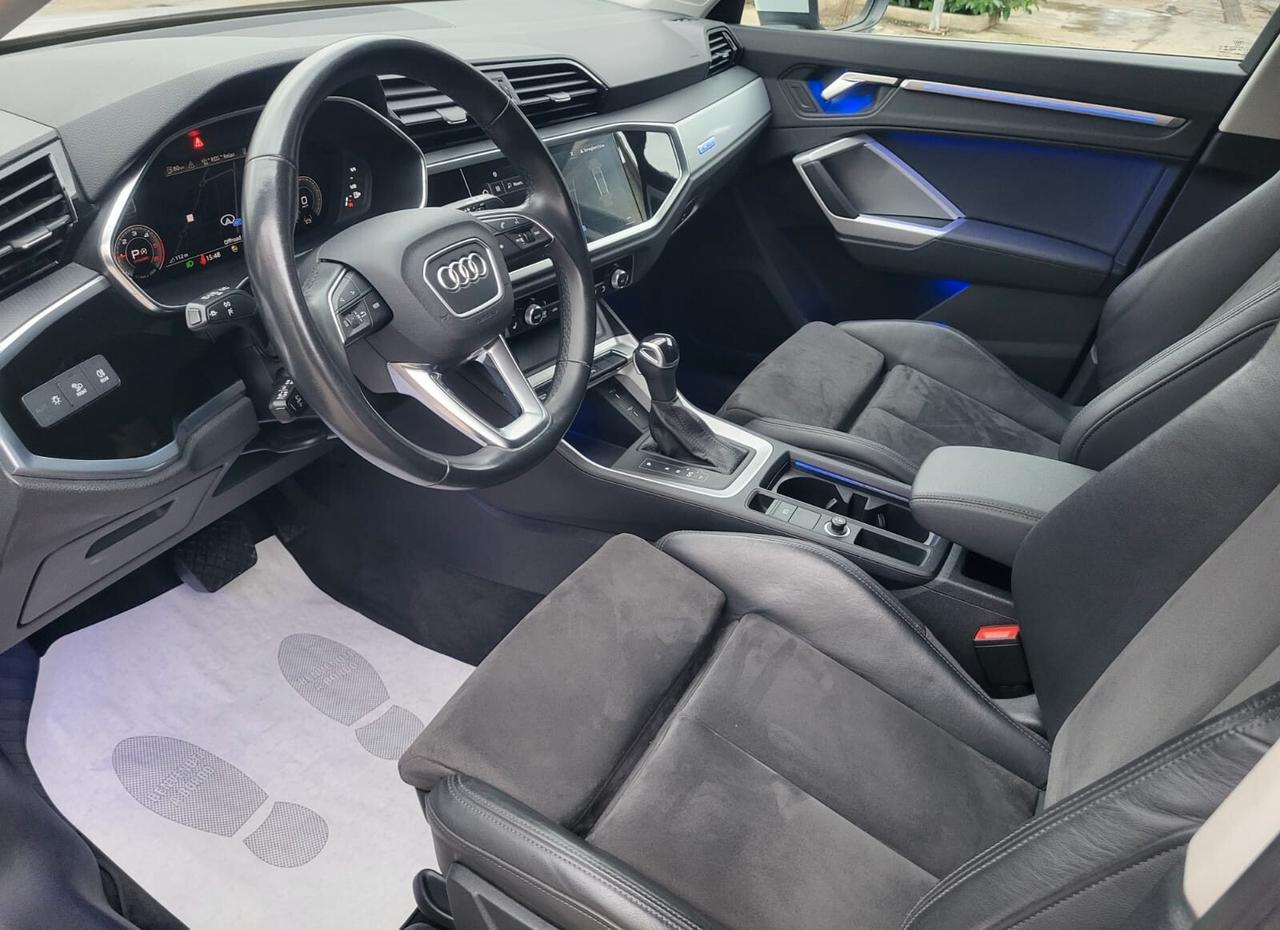 Audi Q3 S.P. 2.0 TDI 150 CV S-LINE +CERCHI 20+LUCI AMBIENTE..