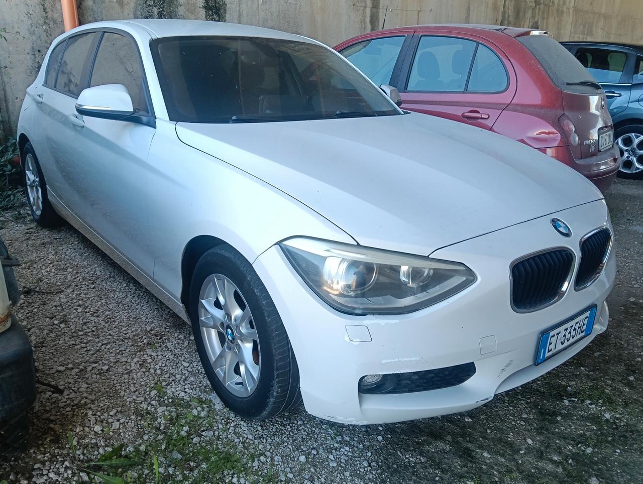 Bmw 116 116d 5p. Business Catena rotta Motore da rivedere 245.000 Km 2. ...