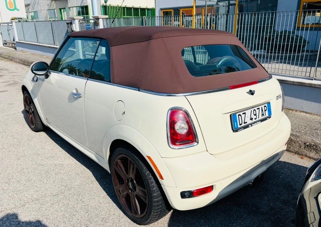 Mini Cooper S 1.6 benzina Cabrio 2009