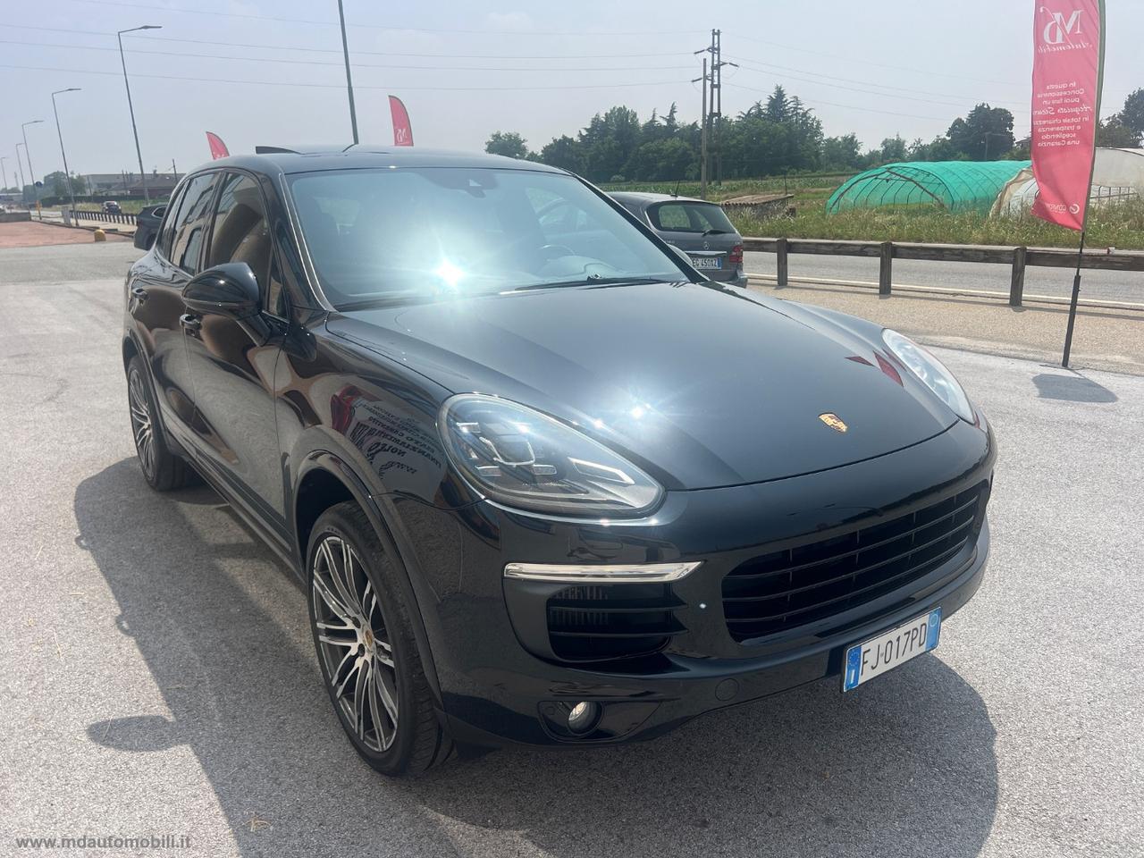 PORSCHE Cayenne 3.0 Diesel Platinum Edition TETTO 21 CAMERA PURE BLUE