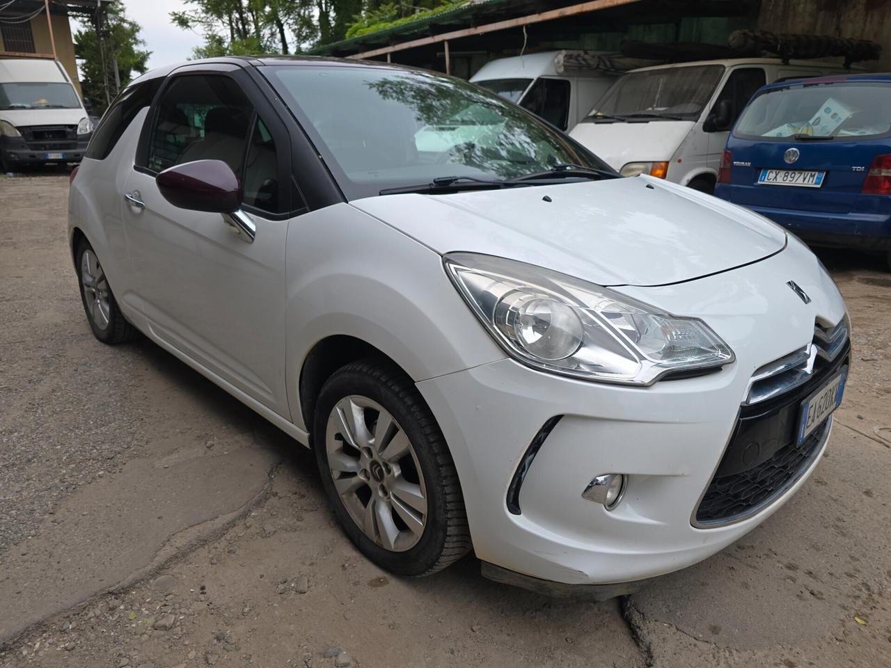 Ds DS3 1.6 HDi 90 BICOLORE GARANZIA 12 MESI