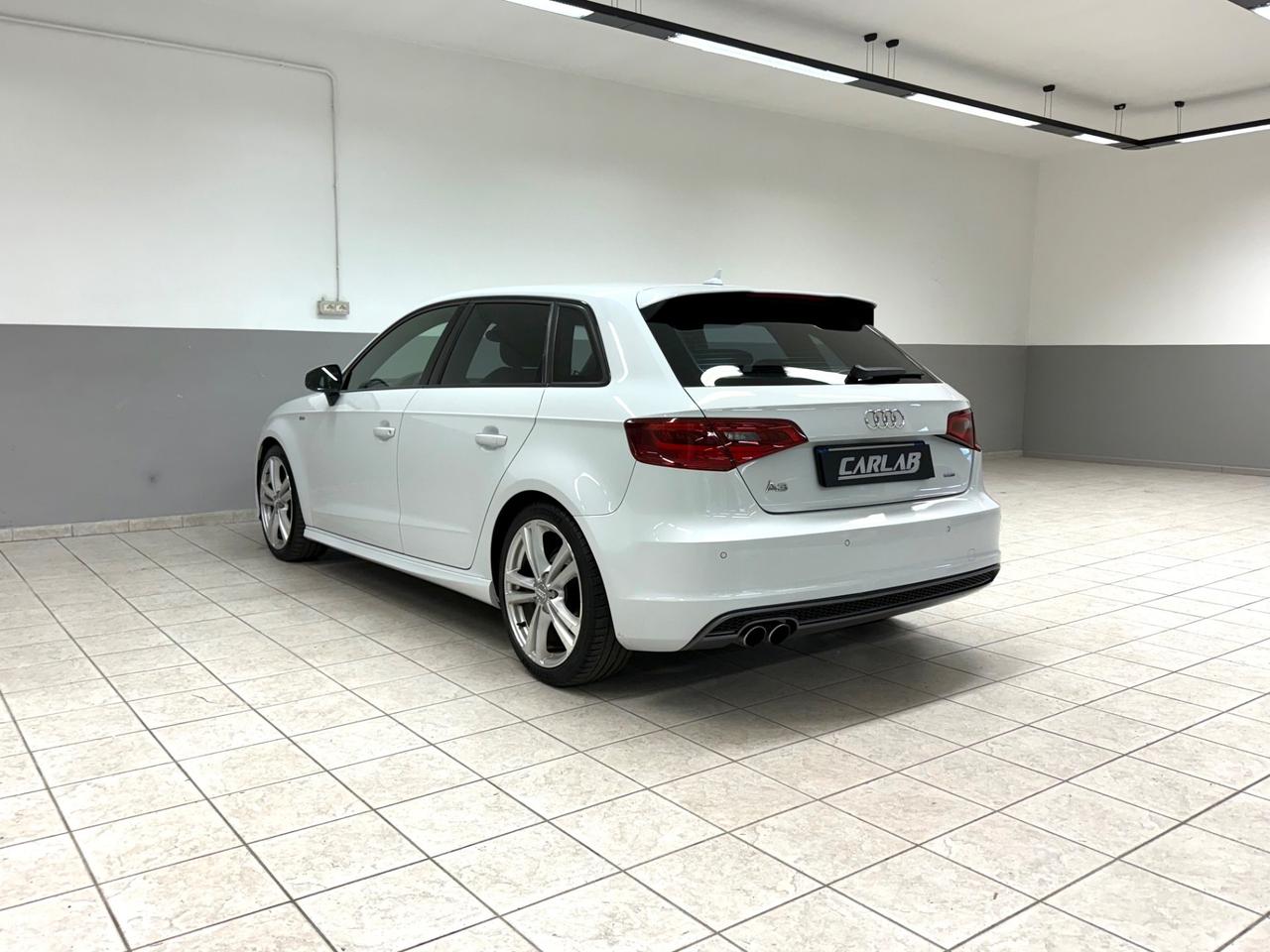 Audi A3 SPB 2.0 TDI 184 CV quattro S tronic S LINE INT EXT