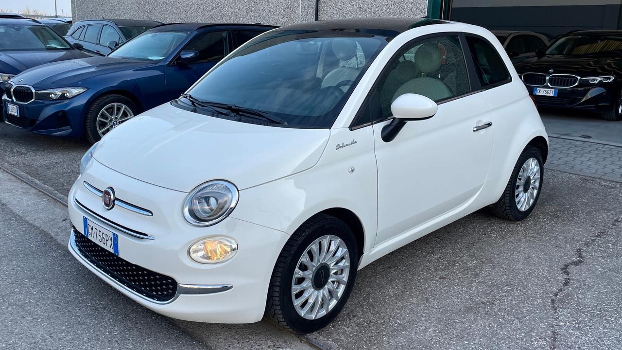 FIAT 500 1.0 HYBRID DOLCEVITA 69CV - TETTO, PELLE, NEOPATENTATI